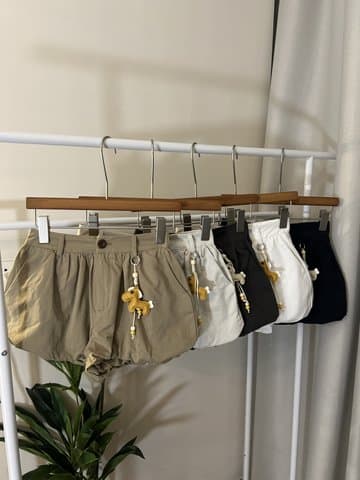 半弹性短款花苞宝宝裤