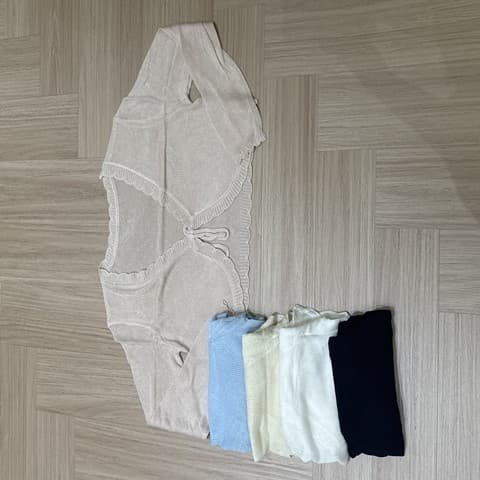 仙女款温柔气质针织外套