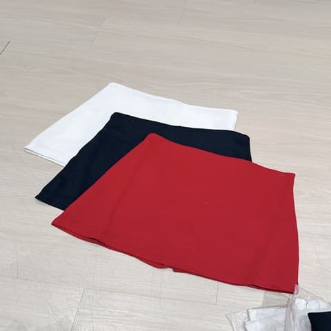 纯色“休闲风”纯棉裤裙