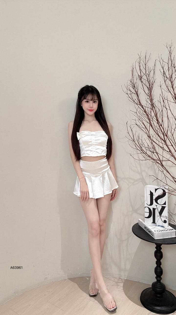 亮闪闪性感·抹胸套装