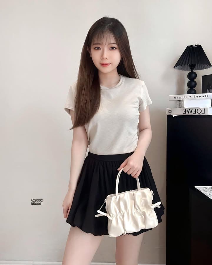 新款雪花棉百搭休闲Tee