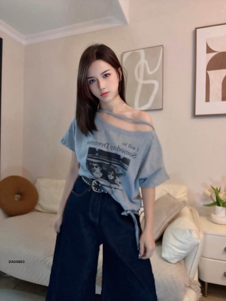 胶片系要辣妹上衣