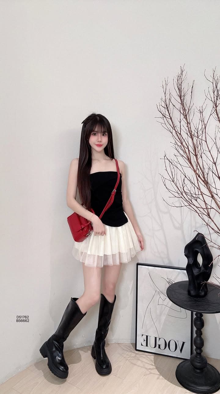 辣妹不规则·褶皱吊带美背