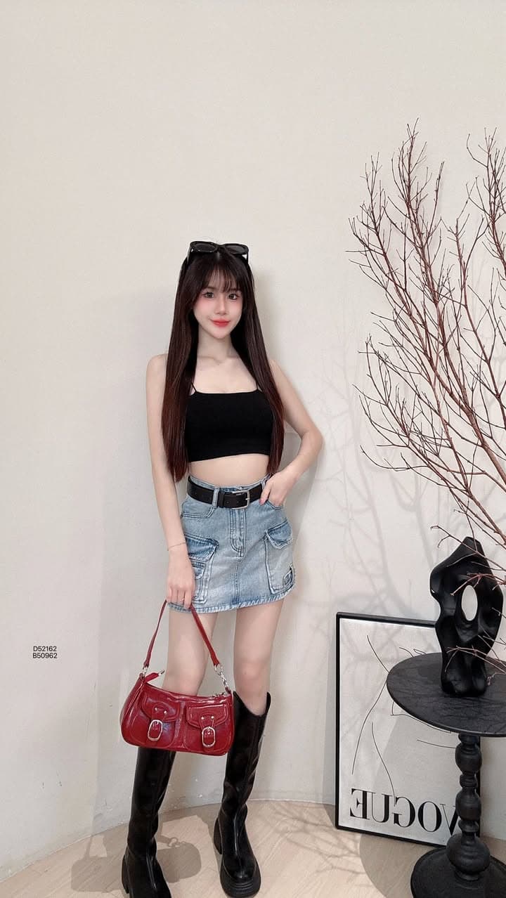 简约纯色·短版吊带美背