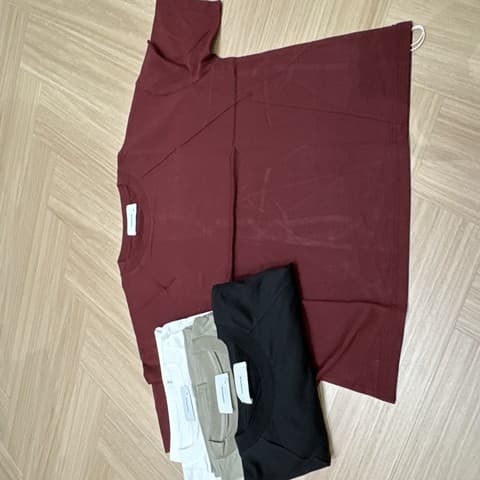 美式拼接纯色男装上衣