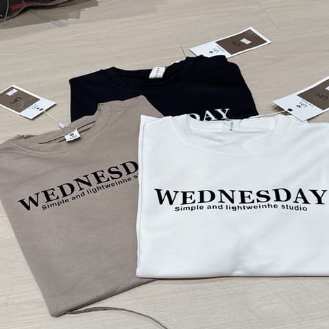 韩系“ Wednesday ” O.Tee