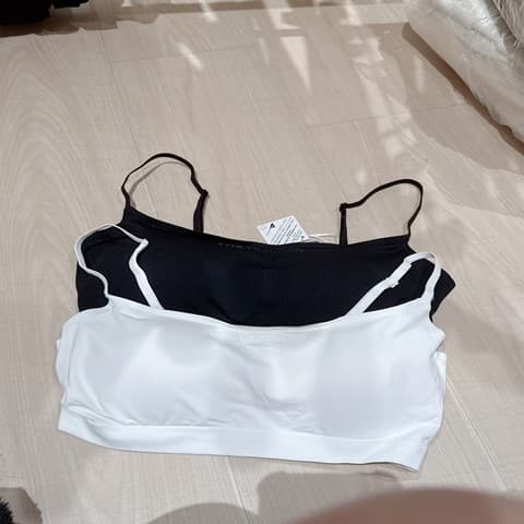 美式休闲·字母冰丝吊带美背