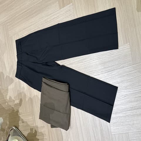韩版修身显瘦直筒西装裤