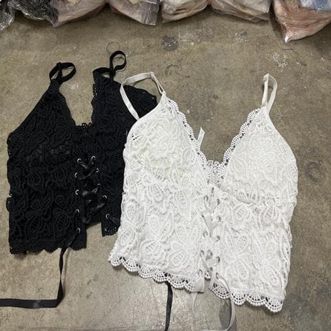 前绑带性感v美背