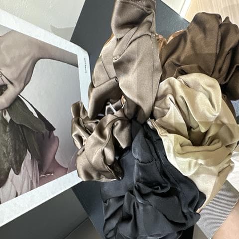 绸缎 百搭大肠圈