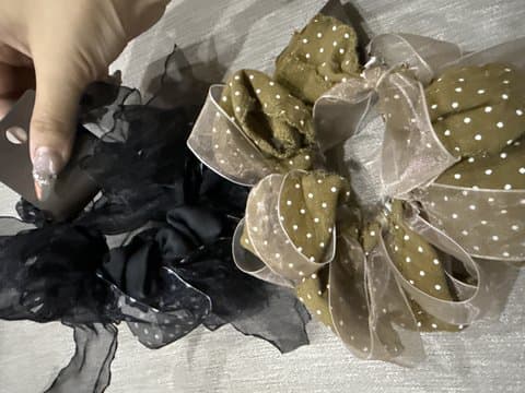 波点双层并接韩系发束
