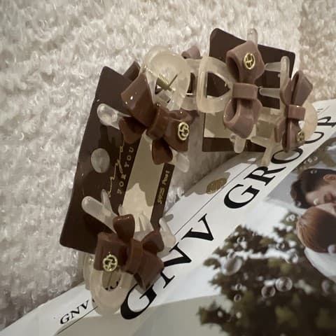 复古蝴蝶迷你小抓夹