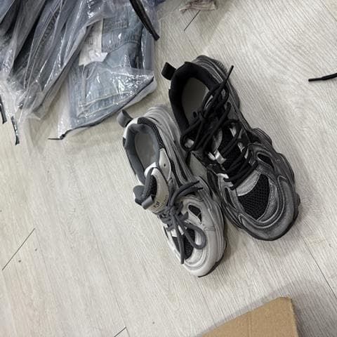 欧美扎染式“休闲式包鞋”