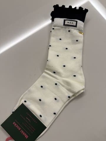 KoreanStyle polka Dots Socks